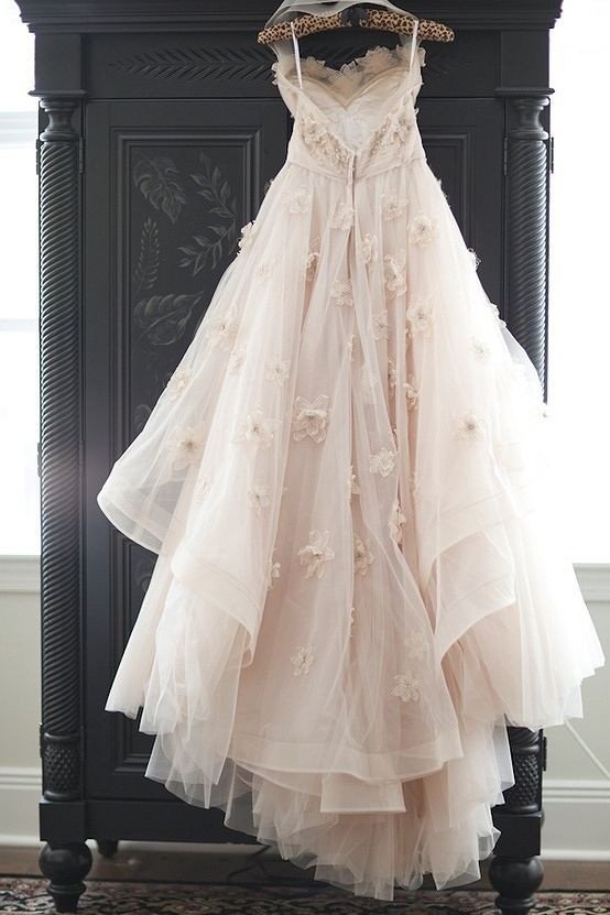 Princess Bride Dresses with Light Pink